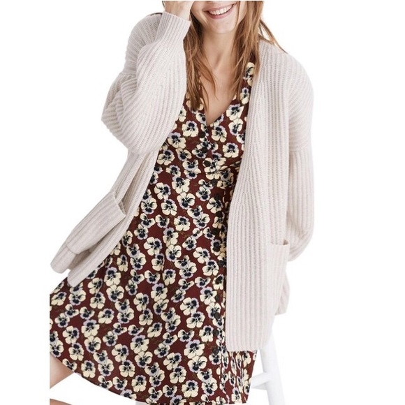 Madewell Sweaters - Madwell Redford Wool Blend Cardigan Sweater